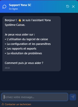 Assistant IA Yona System
